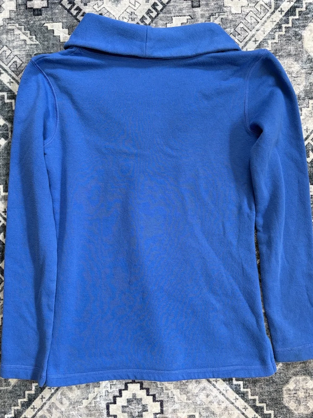 Jockey periwinkle Shawl Collar Sweatshirt small